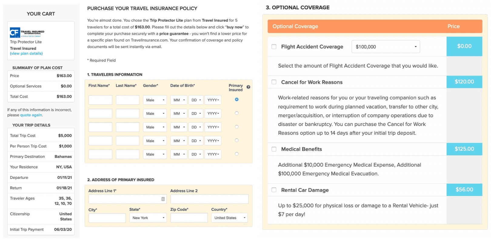 Buy Travel Insurance